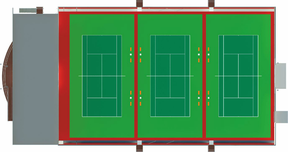 Теннисные корты в Нижнем Тагиле